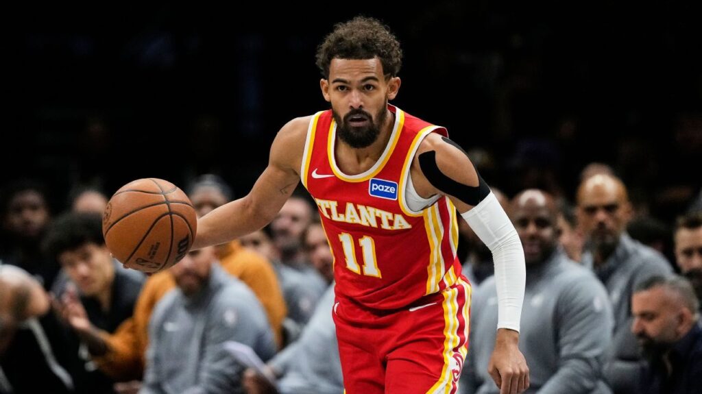 Trae Young (esguince en ligamento) será revaluado en 2 semanas