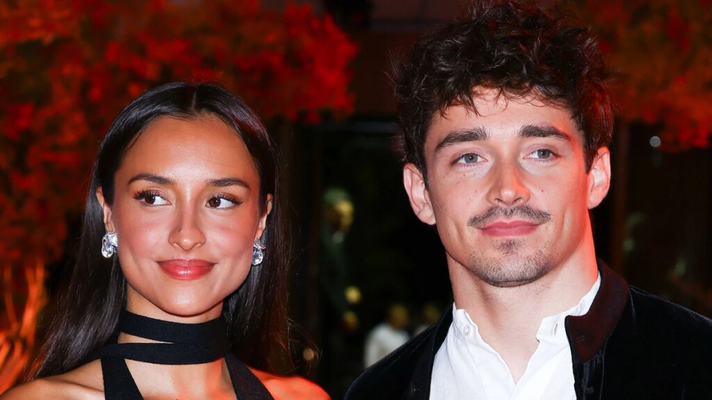 Conoce a la glamorosa prometida de Charles Leclerc, Alexandra Saint Mleux