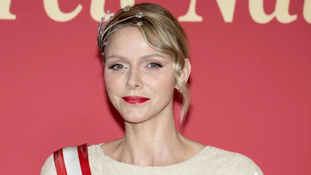 La princesa Charlene deslumbra con una rara apariencia de tiara 12 años después de su boda