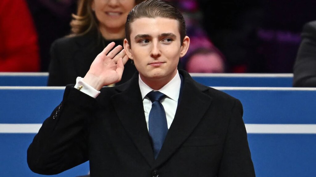 ¿Cree Donald Trump que Barron podría ser presidente?