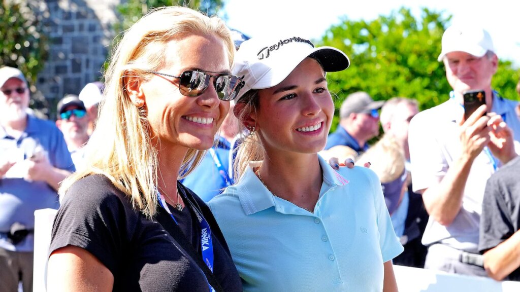 Vanessa Trump felicita a su hija Kai después del primer torneo LPGA