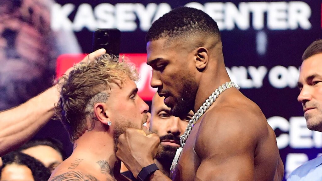 Los fanáticos cuestionan la pelea de Anthony Joshua con Jake Paul: “No se agoten”
