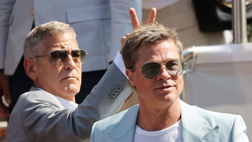 George Clooney maldice el nombre de Brad Pitt después de revelar que perdió ante él para un papel