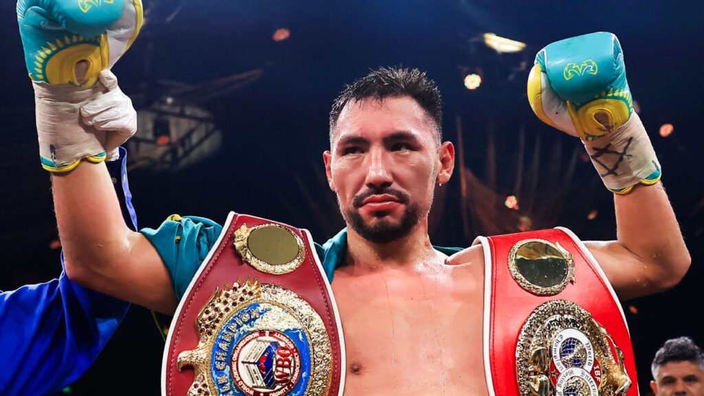 Alimkhanuly falla antidopaje; se retira de pelea titular vs. Lara