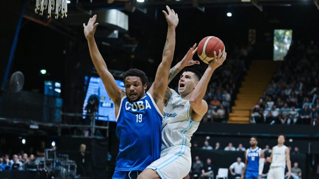 Argentina demolió a Cuba en el segundo partido rumbo Mundial de básquetbol de 2027