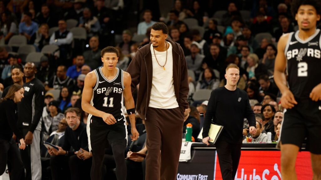 Los Spurs descartan a Wembanyama para el partido de la NBA Cup ante Lakers