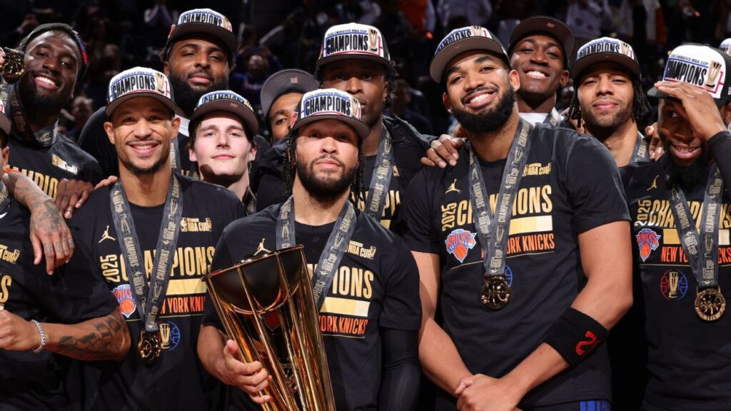 New York Knicks, campeón de la NBA Cup y ¿candidato al Larry O’Brien?