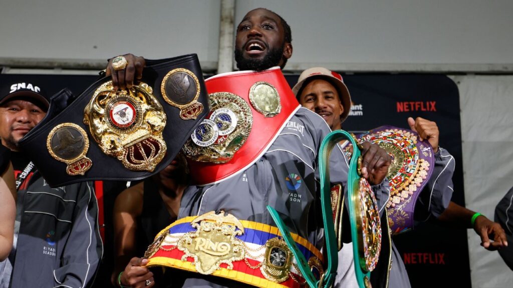 Terence Crawford es despojado del título supermediano CMB