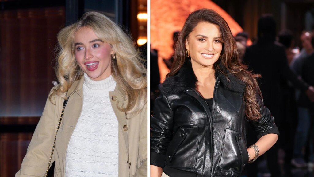 Sabrina Carpenter aparece con el vestido vintage sin tirantes de Penélope Cruz de 2003: ¿quién lo lució mejor?