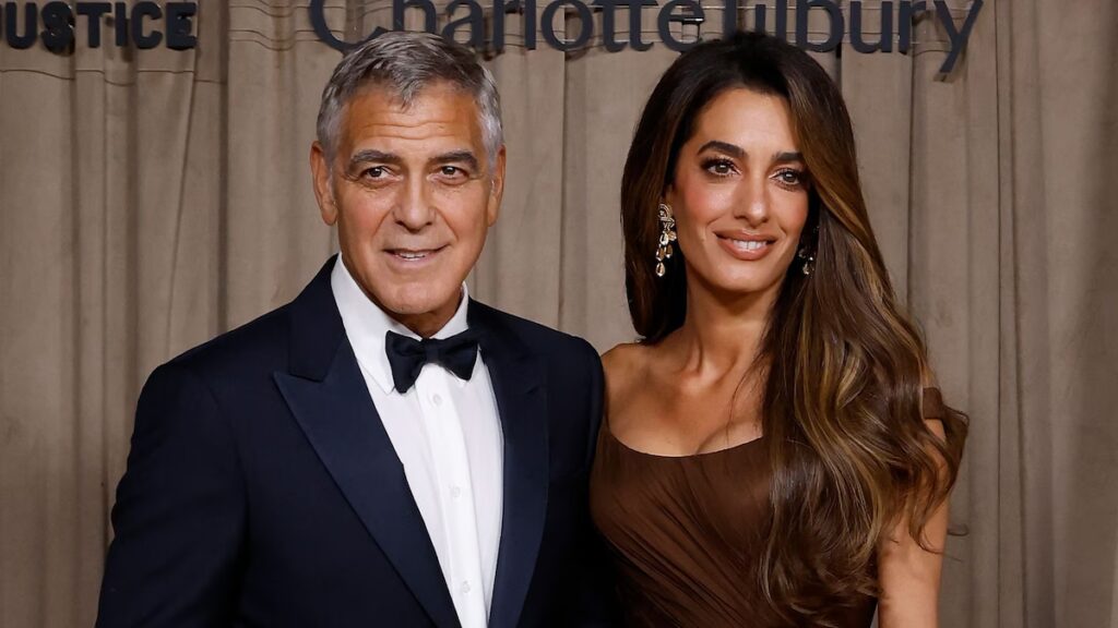 George y Amal Clooney dan un elegante y romántico paseo por el sur de Francia
