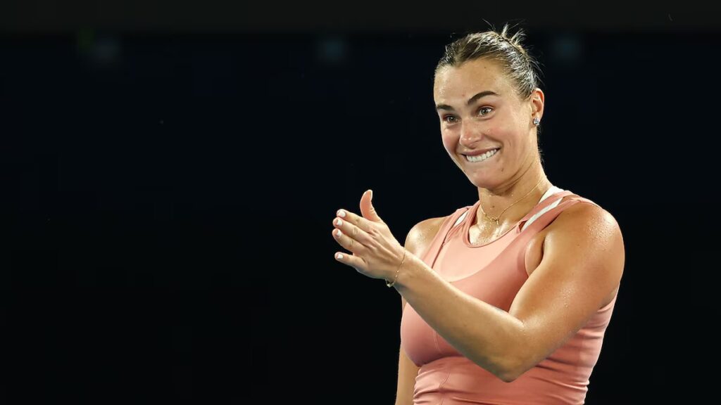 Lo que Aryna Sabalenka le dijo públicamente a su novio, Georgios Frangulis, sorprende a todos