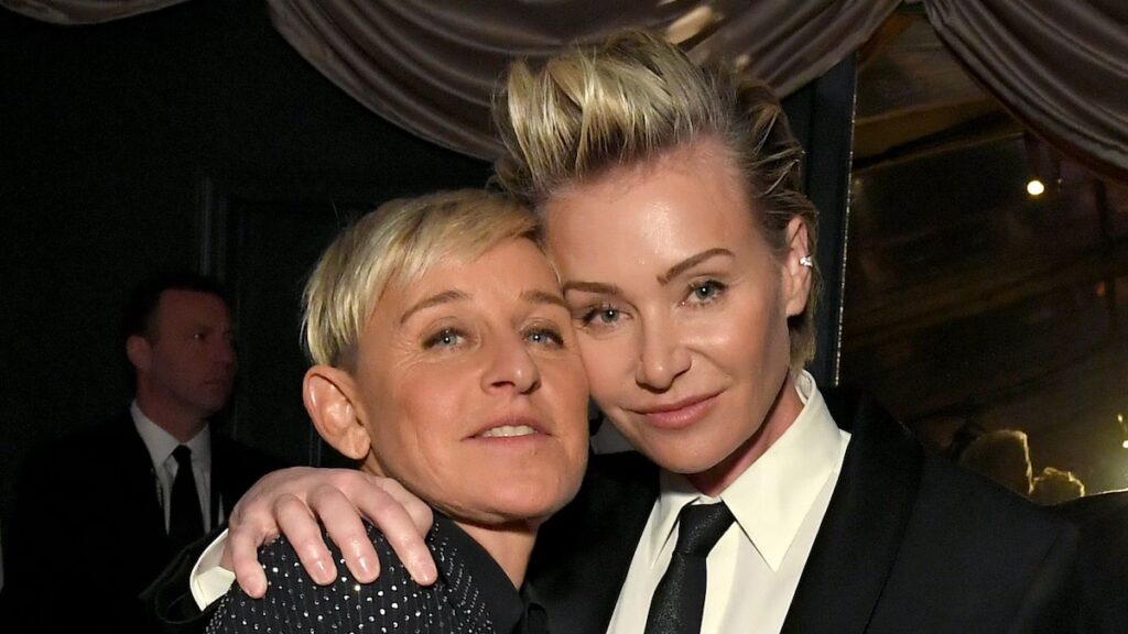 Ellen DeGeneres elige una reflexión sobre su 68 cumpleaños con Portia de Rossi