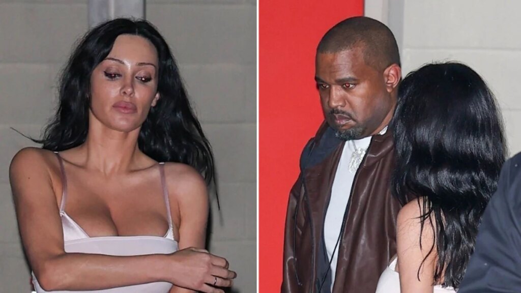 Bianca Censori usa un leotardo nude y tacones para una cita nocturna en Los Ángeles con Ye