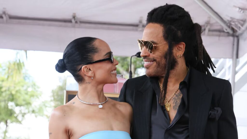 Lenny Kravitz apoya el romance de Zoë Kravitz y Harry Styles