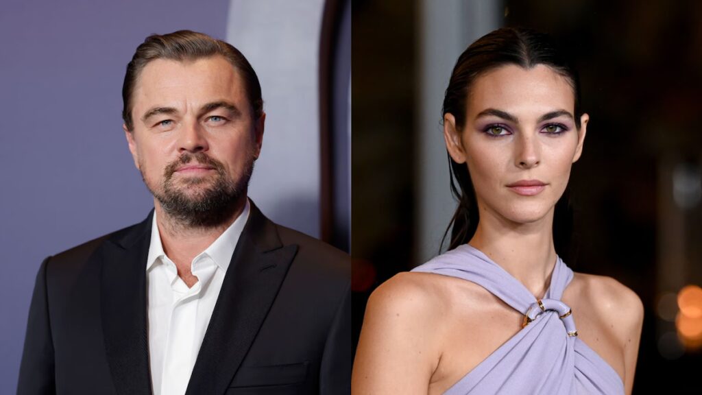 Vittoria Ceretti se pone en modo estilista y vistió a Leonardo DiCaprio durante un viaje de compras informal