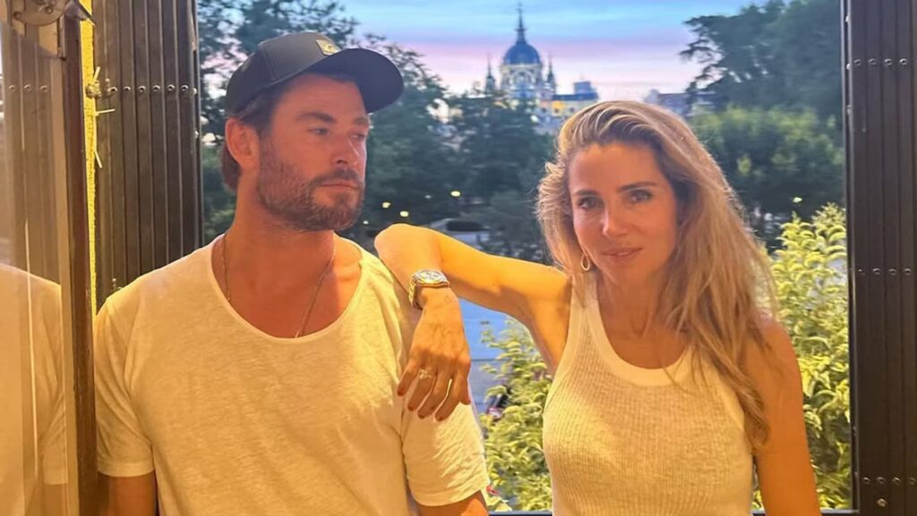 Chris Hemsworth se apodera de Madrid en una visita relámpago a Elsa Pataky
