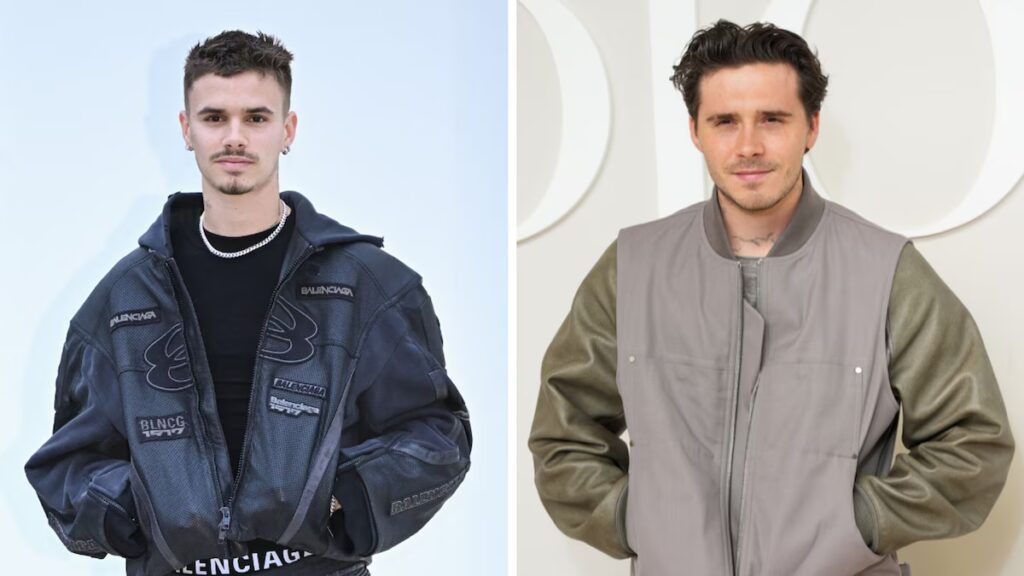 La celebración de fin de año de Romeo Beckham destaca la ruptura familiar con Brooklyn