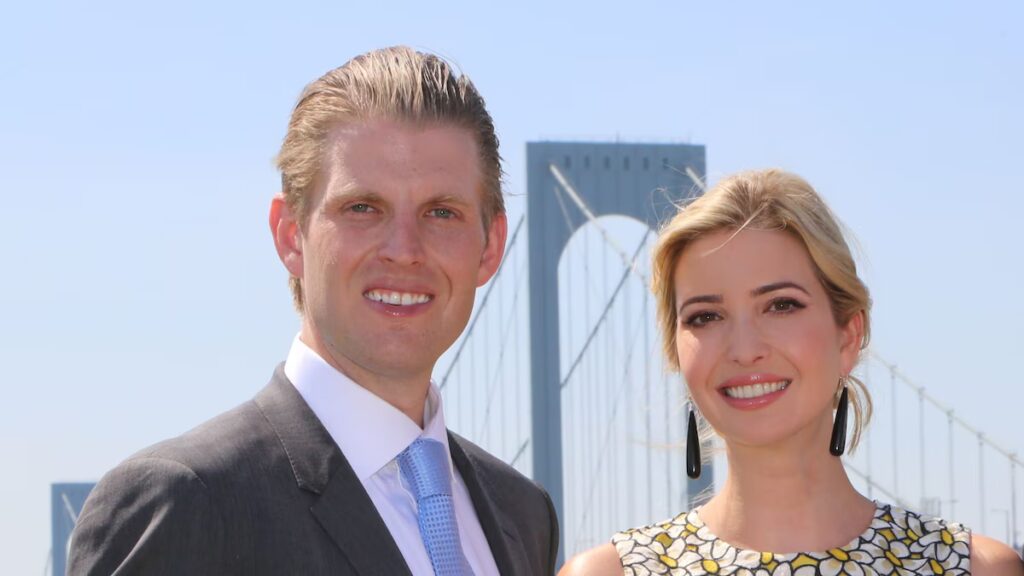 Ivanka Trump celebra el cumpleaños de Eric Trump con dulces recuerdos de su infancia