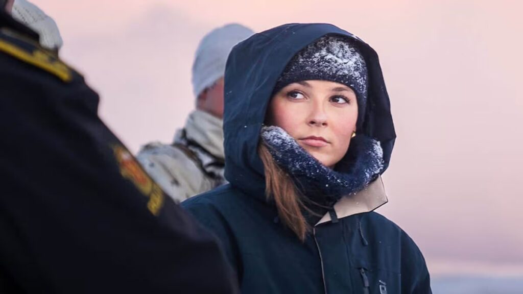 Ingrid de Noruega transmite las vibraciones de ‘Frozen’ en un viaje en trineo tirado por perros por el norte del Ártico
