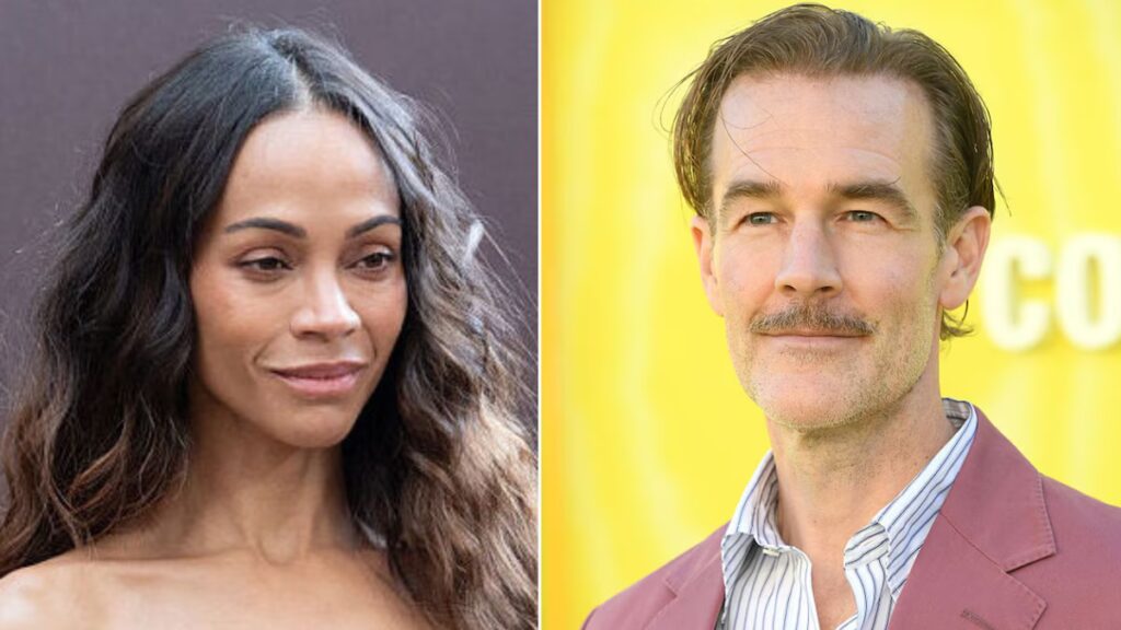 La generosa donación de Zoe Saldaña a la familia de James Van Der Beek mientras GoFundMe se acerca a los  millones