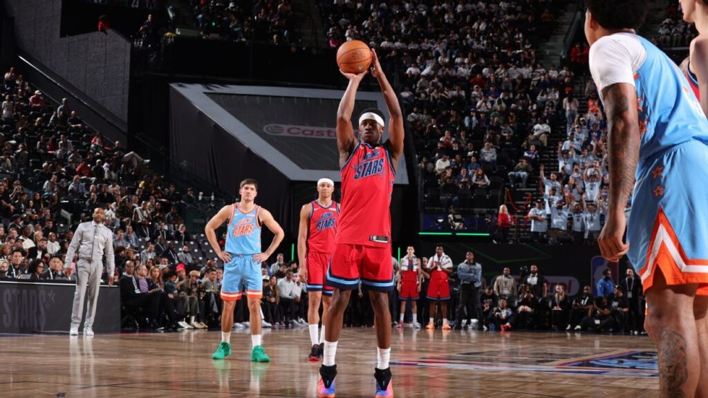 VJ Edgecombe, nombrado MVP del Rising Stars Game