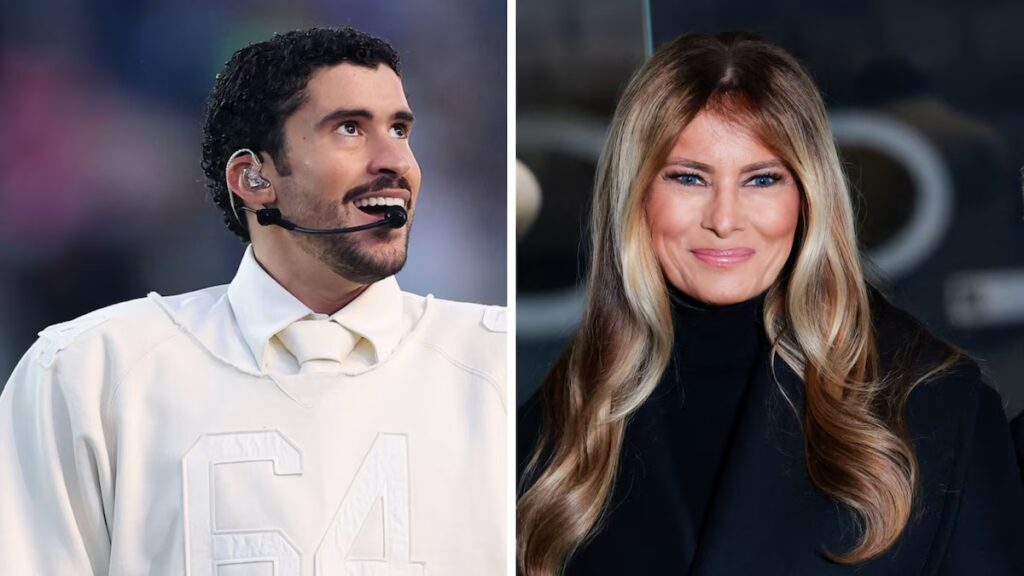 ¿Está Bad Bunny en la lista de reproducción de Melania Trump? Los artistas en su rotación musical y la reacción de Donald Trump