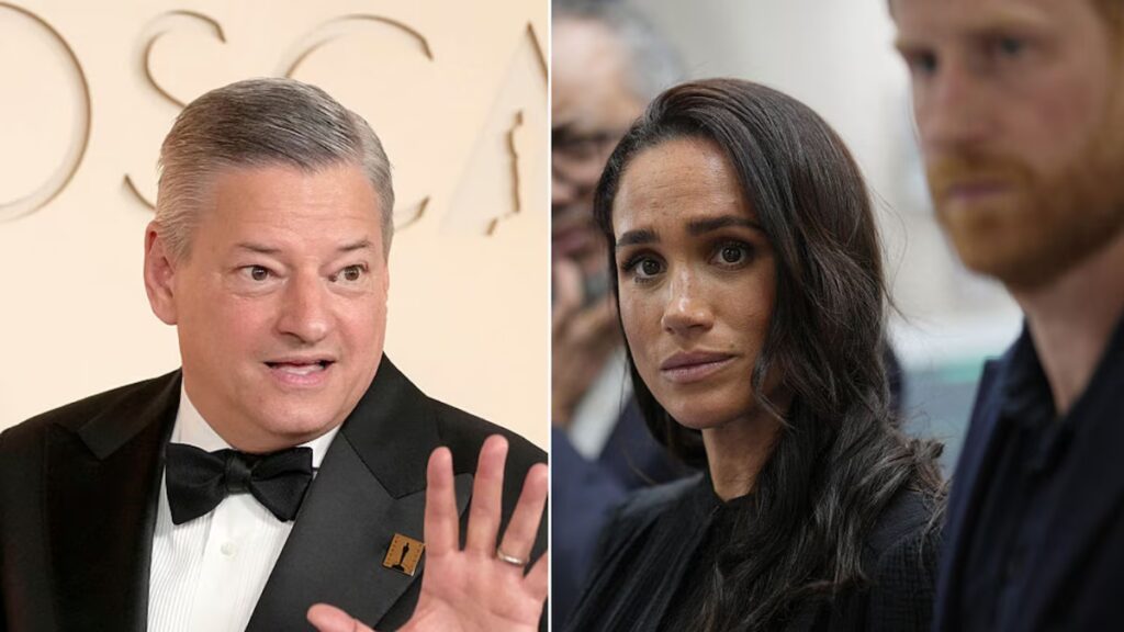 Meghan Markle niega las afirmaciones de que Ted Sarandos no hablará con ellos sin un abogado