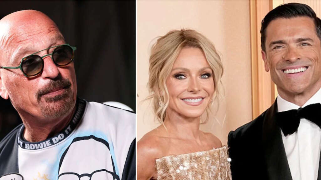 Kelly Ripa y Mark Consuelos aparentemente ofenden a Howie Mandel en televisión en vivo
