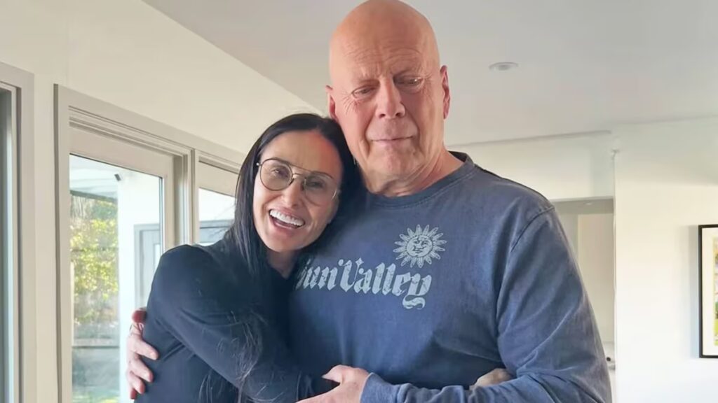 Demi Moore captura un momento emotivo con Bruce Willis y su nieta Louetta en medio de una batalla de salud
