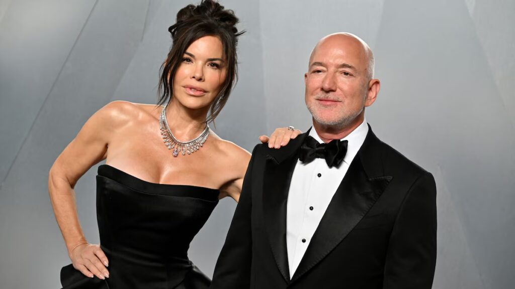 Nicole Kidman fotobomba a Lauren Sánchez Bezos y Jeff Bezos en la fiesta posterior a los Oscar 2026