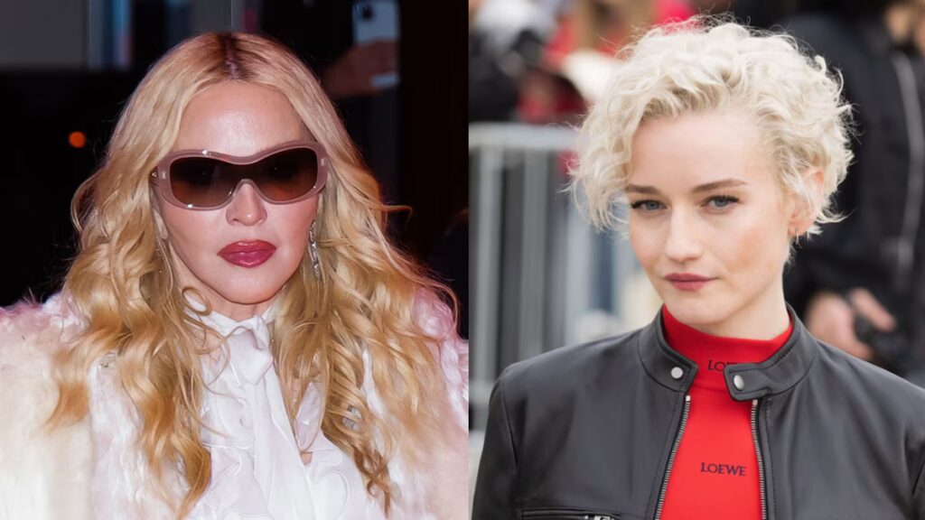 Madonna y Julia Garner recrean el icónico momento ‘Like a Virgin’ en un paseo en barco por Venecia
