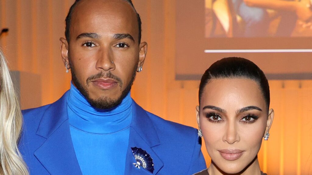 Lewis Hamilton deja un coqueto comentario en la publicación de Kim Kardashian