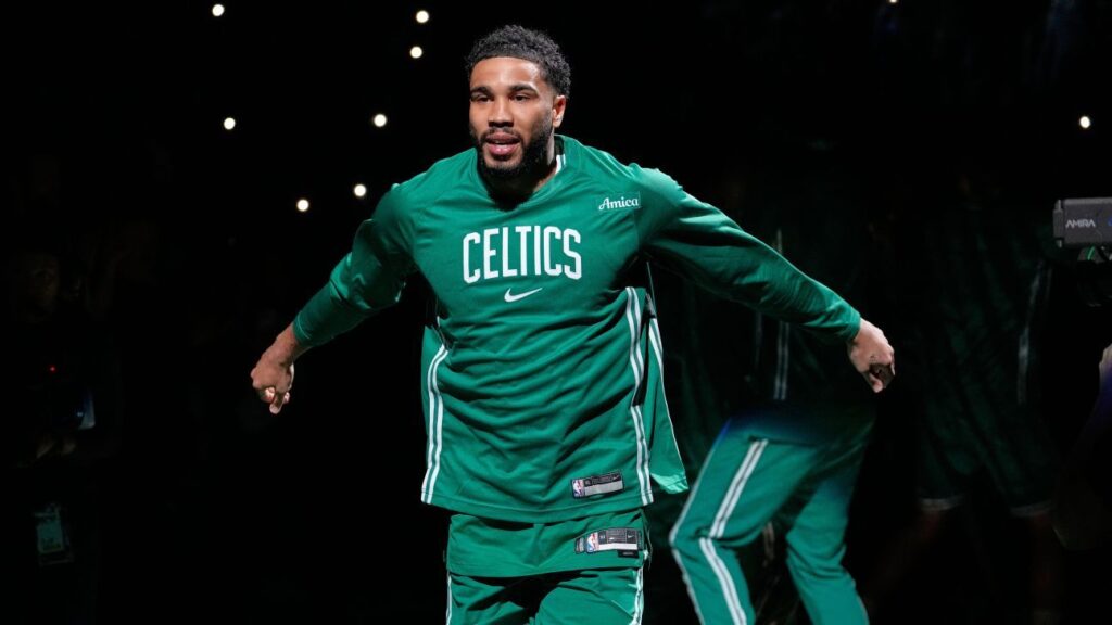 Así fue el debut (con doble-doble) en la actual temporada de Jayson Tatum con Celtics