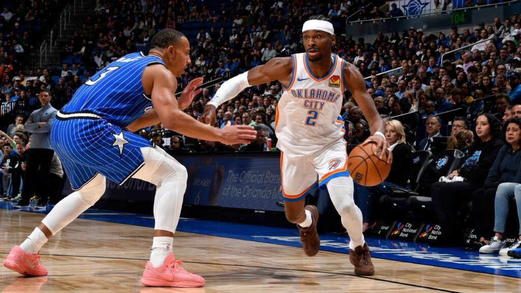 En la noche de la NBA, ganaron los favoritos y Shai Gilgeous-Alexander brilló con 40 puntos