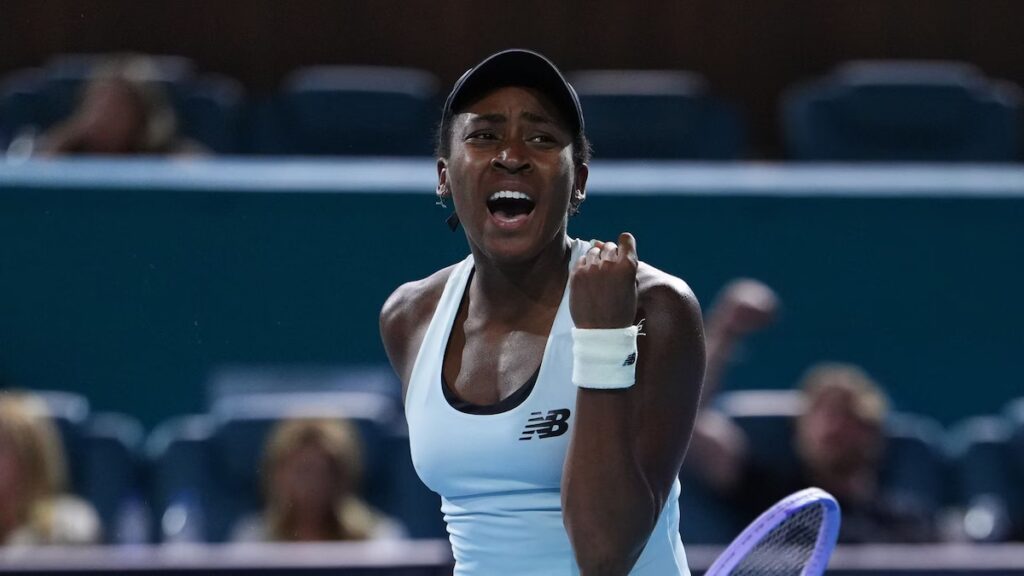 Coco Gauff gana en el Miami Open y da el crédito a quien corresponde: un tweet viral