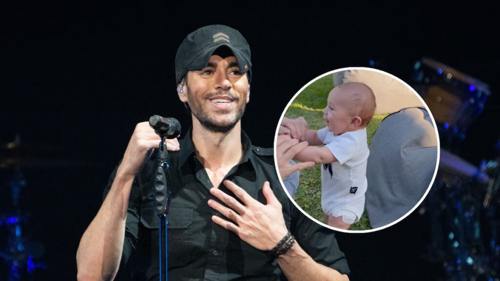 El vídeo viral de Enrique Iglesias con Baby Romeo derrite corazones