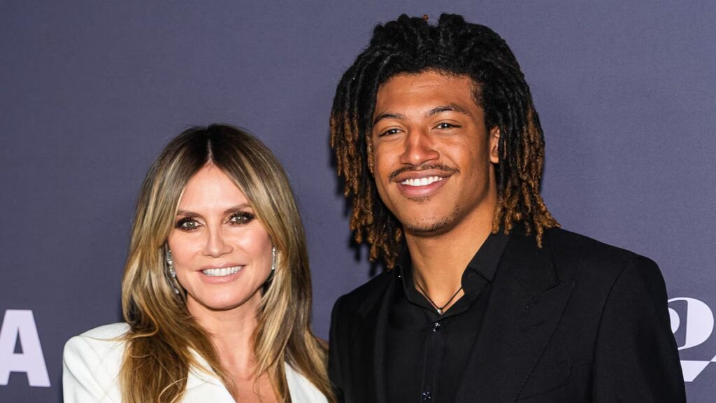 Heidi Klum y su hijo Henry acaparan la atención como el nuevo dúo favorito de la alfombra roja de la moda