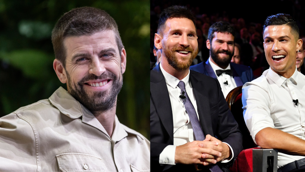 Gerard Piqué nombra la CABRA: ¿Messi o Ronaldo? Su razonamiento lo dice todo.