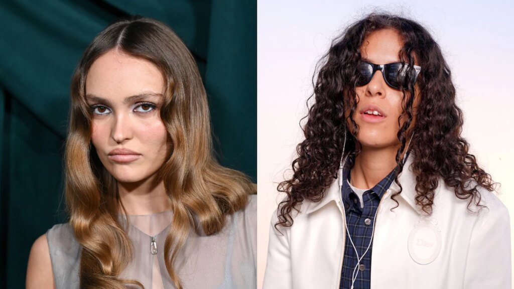 Lily-Rose Depp y 070 Shake lucen jeans holgados durante una dulce y divertida cita de compras