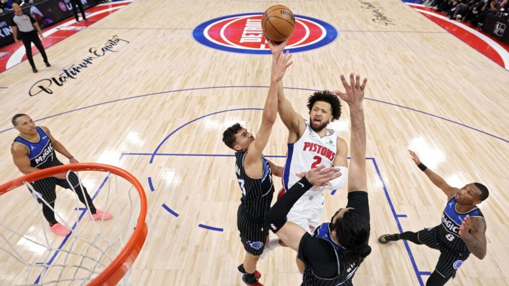 Cade Cunningham da vida a los Pistons con noche de 45 puntos