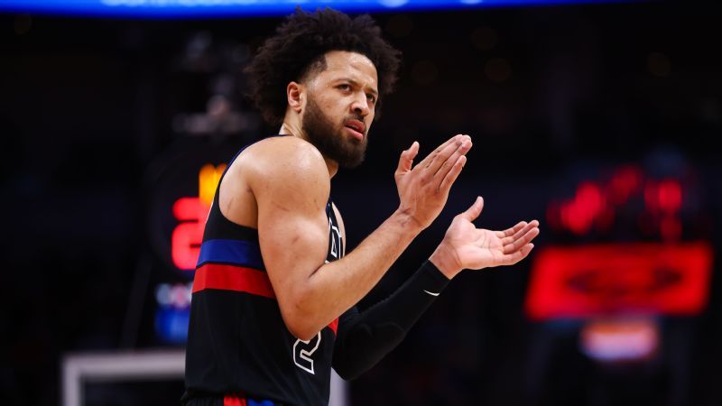 Cade Cunningham de Pistons será baja al menos una semana más