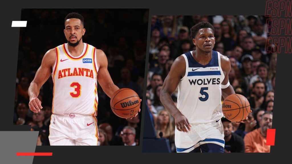 Hawks y Timberwolves, los ganadores inesperados de la jornada en los playoffs de la NBA