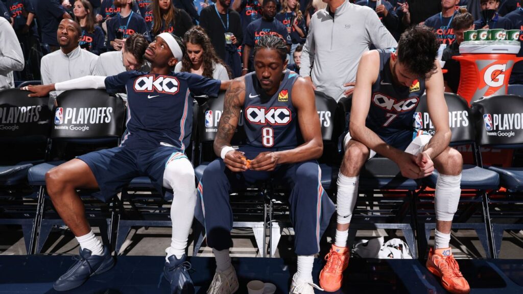 Jalen Williams abandona el Juego 2 en el tercer cuarto por una lesión