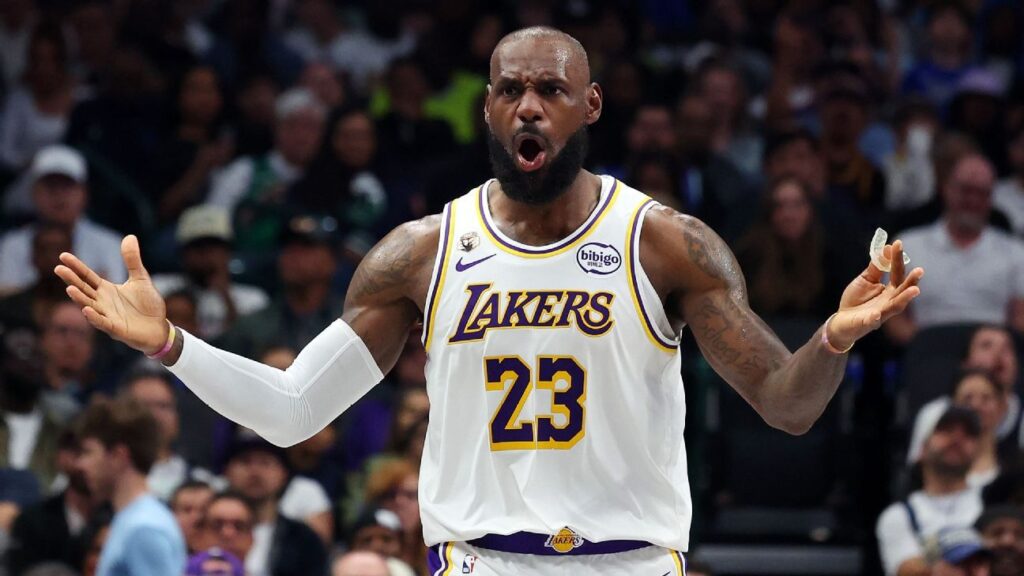 LeBron James, descartado para el partido ante el Thunder por molestias en el pie