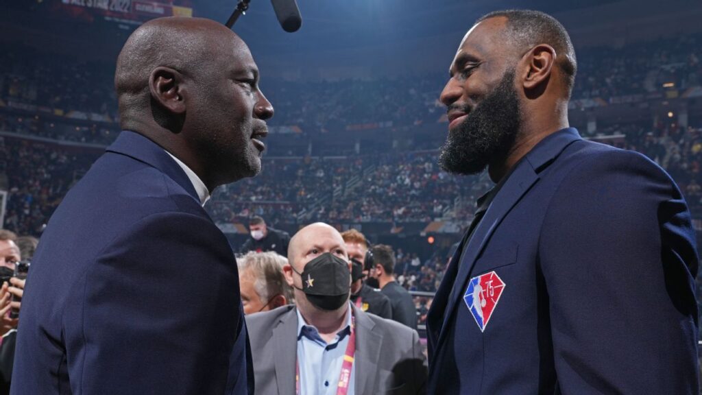 LeBron sobre el debate con Jordan: “Nuestros juegos son diferentes”