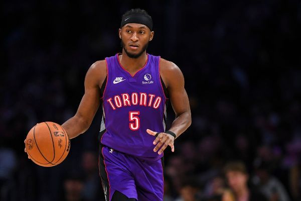 Raptors: Quickley (lesión en corva) se pierde primer juego vs Cavs