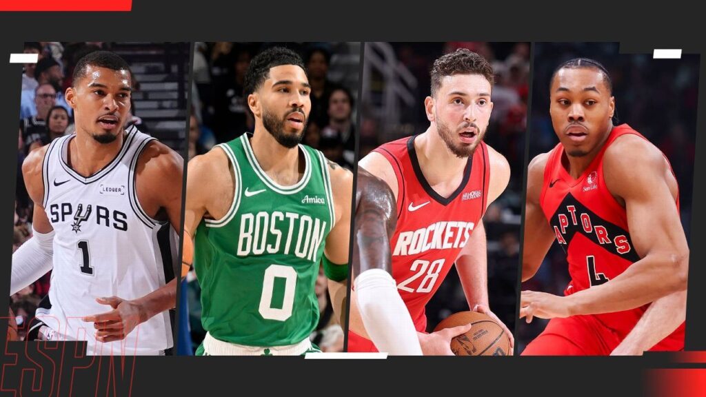 Spurs y Celtics ampliaron sus ventajas, Rockets descontó y Raptors niveló en los playoffs de la NBA