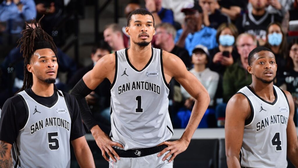 Victor Wembanyama y Stephon Castle, descartados ante Blazers