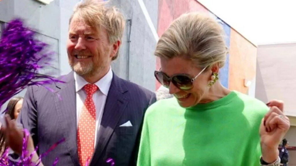 Reina Máxima encanta a estudiantes durante visita a Miami