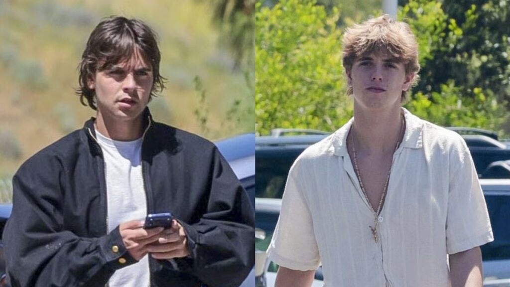 Los hijos de Britney Spears, Sean Preston y Jayden, lucen un estilo holgado y genial durante una rara salida